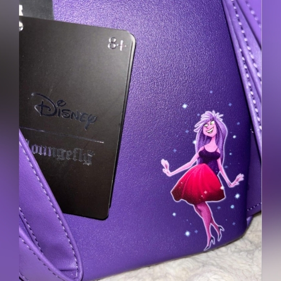 NWT Disney Madam Mim Many Forms The Sword In The Stone Mini Loungefly Backpack - Picture 4 of 4
